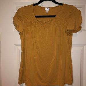 Top with cross detail in front